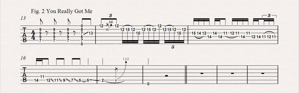 van halen scale