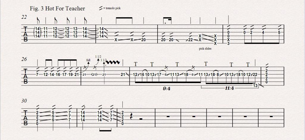 eddie van halen scale