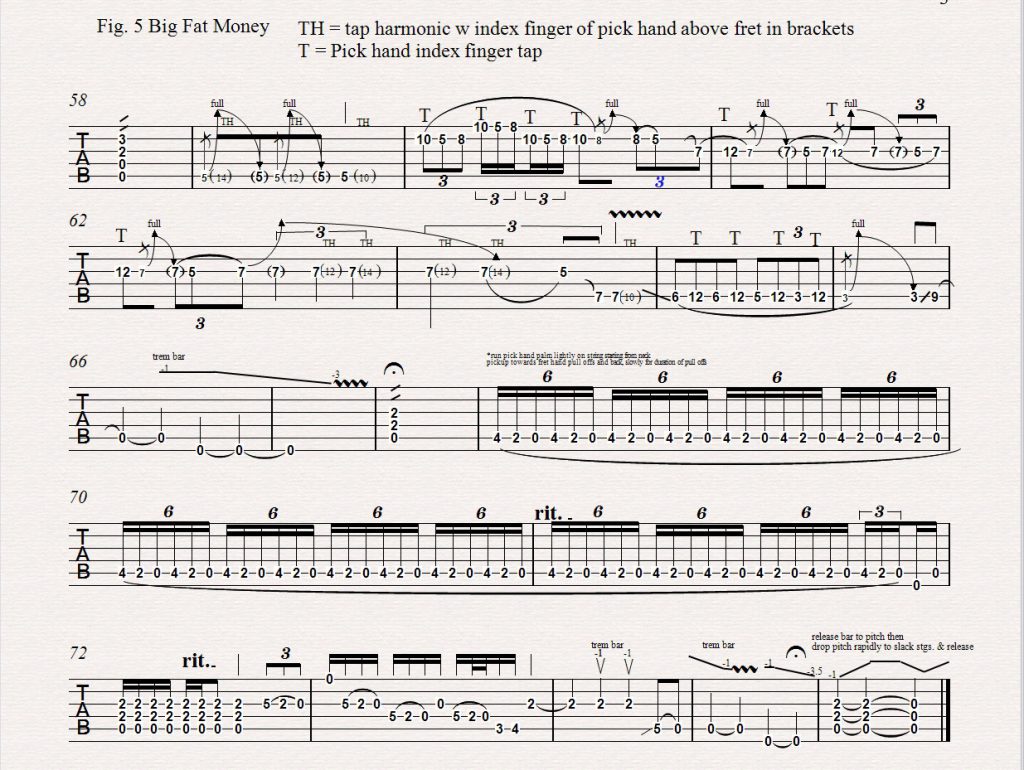 van halen scale