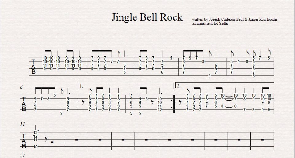 Jingle Bell Rock Guitar Lesson Vancouver Guitar Lessons 7135