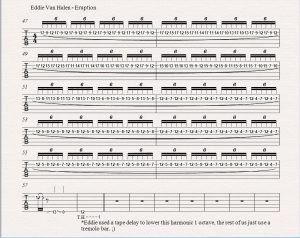 Eruption by Eddie Van Halen